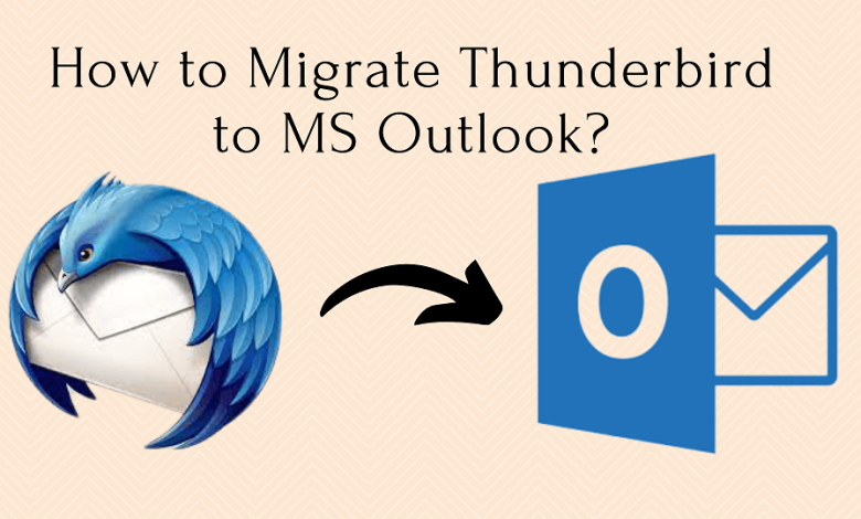 migrate thunderbird to outlook