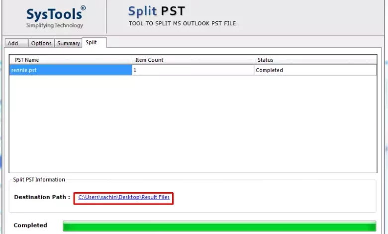 Split PST