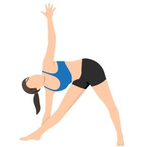 trikonasana