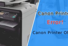 Canon printer offline